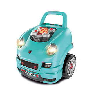 ماشین اسباب بازی ریموت دار موتور مستر Motor Master مدل کاپوت پورشه آبی Kids Engine Toy_اسباب بازی